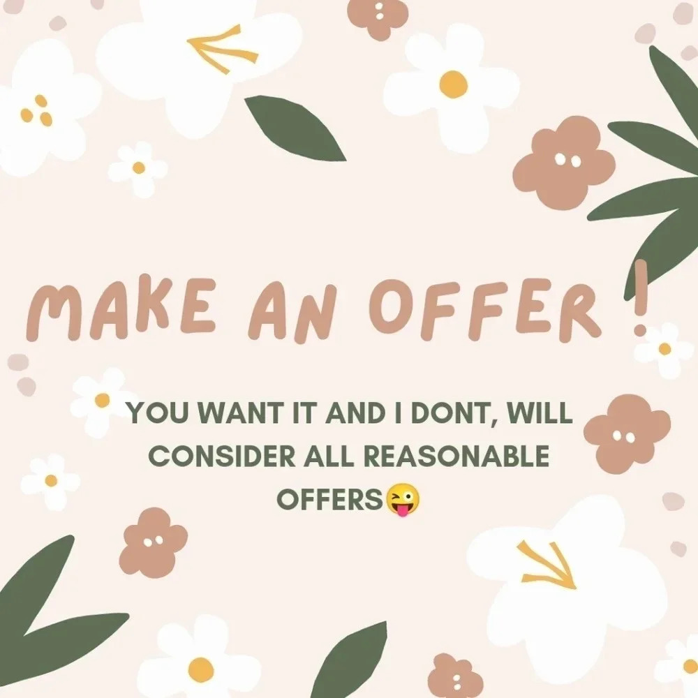 Make an offer 😉